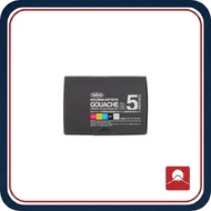 Holbein Opaque Watercolor Paint (Gouache) G741 15ml Basic Color Set of 5 Colors 03741