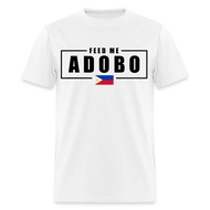 Tops Casual Streetwear  Feed Me Adobo Shirt Filipino T-Shirt Philippines Flag