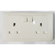 Honeywell R-Series 2 Gang 13A 250V Switch Socket Outlet