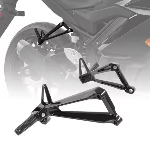 Rear FootPeg Footrest Bracket For Yamaha YZF R3 YZF-R3 2015-2025 MT03 2016-2025 Passenger Motorcycle
