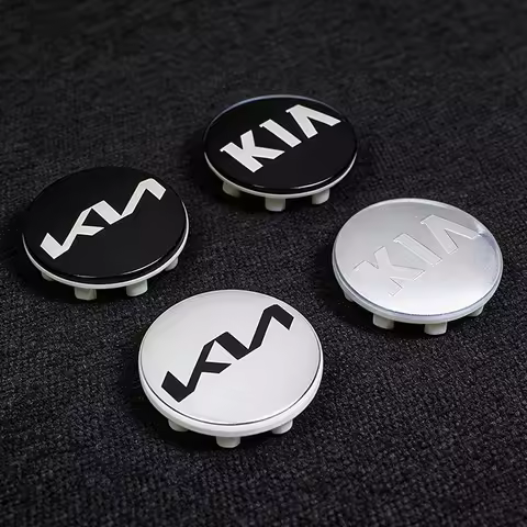 Car Tire Center Cover 58mm Kia Wheel Hub Cover Valve For KIA K9 Sportage Niro K5 Carnival EV6 EV9 EV