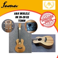 [FAMA] A&amp;K Ukulele A&amp;K UK-26-20 Full Mahogany Tenor BEGINNER WITH EQ