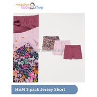 H&M 3-Pack Jersey Shorts Light pink/Floral Girls' Shorts