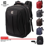 Bruno Cavalli Granto 14037 32L Expandable Backpack Fit Laptop 17" - Bruno Cavalli Laptop Backpack - 