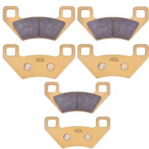 Motorcycle Front & Rear Brake Pad Disc Set For ARCTIC CAT ATV 450i 550i 700i GT 1000 GT 400 TRV 450i