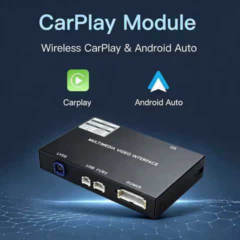 Wireless CarPlay & Android Auto Module for Audi MIB/MIB2 A3/S3/Q2L/A4/A5/S5/Q5/Q7 Fit for 5.8"/7"/8.