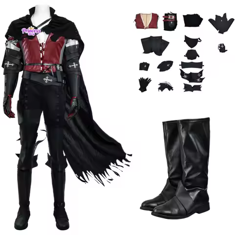 Game Final Fontasy XVI Clive Rosfield Cosplay Costume Full Set and Individual Items Are Sold FF 16 C