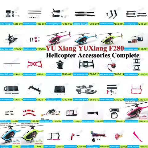 YU XIANG YUXiang F280 RC Helicopter Accessories Complete Remote Control Model Aircraft Blade Landing