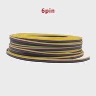 5M 10M Electric Wire 22AWG Cable 2Pin 3Pin 4Pin 5Pin 6Pin for RGB Single Color 2835 5050 LED Strip T