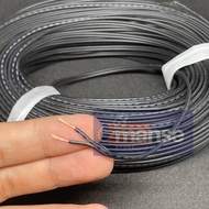 Awg24 Double 2X18 Black Cable Awg 24 2X18 0.12 50M Cable