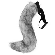 Simulation Fox Tail Hand-Made Plush Fox Tail Bendable Adjustable Animal Tail Accessories