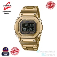 [OFFICIAL CASIO WARRANTY] Casio G-Shock GMW-B5000GD-9D Men's Digital Square Full Metal Gold Strap Wa