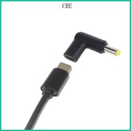 CRE USB C to DC Power Adapter Type C Female to DC 5 5x2 1mm Male 5V Connector Power