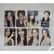 AESPA VARIOUS PHOTOCARD PC LIGHTSTICK MISE EN SCENE