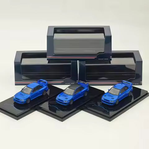 Hobby Japan 1/64 for Prodrive P25 2022-2023 Impreza 22B HJ643041 Blue Diecast Model Car Limited Coll
