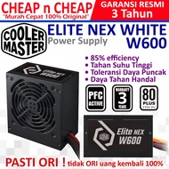 Cooler Master Elite Nex W600 PSU 80+ Power Supply PSU 600W 600 W