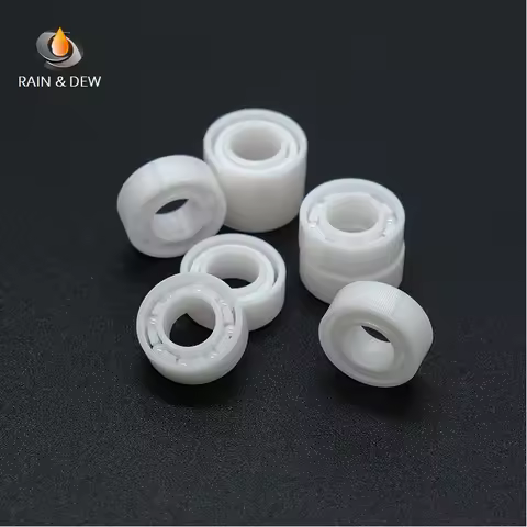 1PCS Full Ceramic Bearing R188CE 6.35x12.7x4.763 mm ZrO2 Zirconia Ceramic Bearing ABEC-9 Contains 62