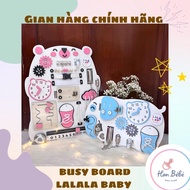 Busy board Genuine Lalala Baby Busy board, high quality, sturdy wood.