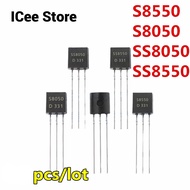 100Pcs/50Pcs Transistor S8050 S8550 SS8050 SS8550 TO-92 8050 TO92 New Triode Transistor In Stock