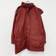 Eddie Bauer 山地派克大衣，紅色， L 碼，古著。
