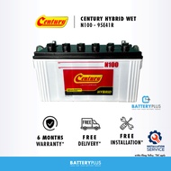 [ Installation Provided ] N100 | 95E41R Century Hybrid WET | Lorry Battery | Machinery Bateri | Lori
