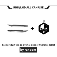 BMW 14-18 New X5 F15 Carbon Fiber Exterior Modification Light Eyebrow Frame Sticker Accessories