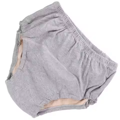 1pc Reusable Elderly Diaper Urine-Proof Nursing Pants Incontinence Leak-Proof Shorts Easy To Wear An