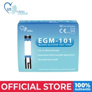 LY Elite Tokyo JApAn Egm101 TeSt StripS Blood GlucoSe Meter Glucometer - 100 PcS (2 KAHon)