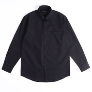 OASIS Masterpiece เสื้อเชิ้ตชาย แขนยาว ลายทาง ผ้า cotton รุ่น MPWLC-4757 สีดำ ม่วง ฟ้า ขาว