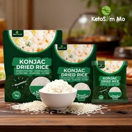 【Ketoslimmo】Halal 1KG Konjac Dried Rice Low Calories Sugar Free Meal Replacement
