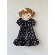 BAJU BABY PEASANT DREES / baju baby dress cotton FREE GIFT GETAH RAMBUT SCRUNCHIES