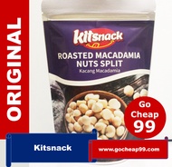 Kitsnack Roasted Macadamia Nuts Split (Kacang Macadamia) 60gm