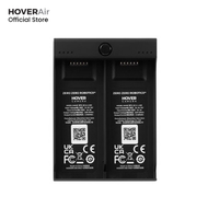 HOVERAir Dual Charger แท่นชาร์จรางคู่ สำหรับแบตเตอรี่ Drone Hover Air X1 แท่นชาร์จแบตสำรอง สีดำและสี