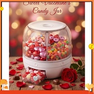 Valentine Candy Dispenser Gift Mini Gumball Vending Machine with Lid-Grain Dispenser Suitable for Ki