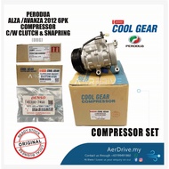 DENSO ALZA/ AVANZA 2012 6PK COMPRESSOR (ORG) 0050 + 9460/0020 + 7450