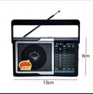 AM-941 Portable Rechargeable Radio with AM/FM Radio