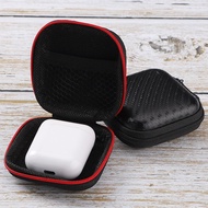 EVA Portable Mini Zipper Square Hard Aseismic Moisture Proof Headphone Bag Storage Box Headset Case for SD TF Cards