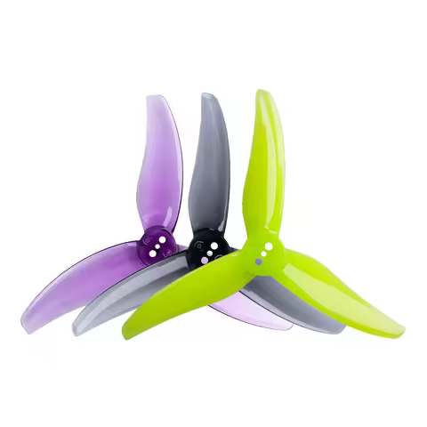 Gemfan 4525/3630/3525/3520/4023 Three-bladed propeller 2in 2.5in 3in Using PC material Suitable for 