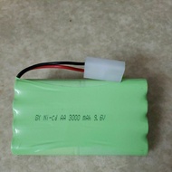 rc car battery 2 pin 9.6v 3000mah