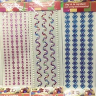 Long Crystal Diamond sticker