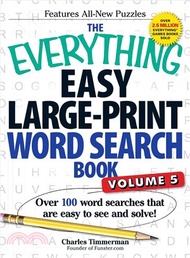 The Everything Easy Large-Print Word Search Book ─ Over 100 Word Searches That Are Easy to See and Solve!