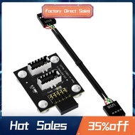 Dual USB 3.1 Front Panel Receptacle Key-A Type-E to USB 2.0 9-Pin Motherboard Connector Male Cable E