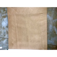 1 sheet of smooth cream yellow brocade, 3 thick layers of sun-blocking curtain, light-blocking, heat