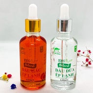 Dầu Dừa Nguyên Chất Ép Lạnh Tinh Khiết Dưỡng Da Dưỡng Tóc Dưỡng Môi