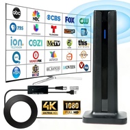TV Antenna Indoor for All Smart TVs for Long Range and HD Digital with Amplifier Signal for Local Ch