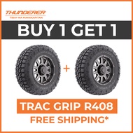 2pcs THUNDERER 235/75R15 TRAC GRIP R408 M/T Car Tires