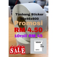 TIMBANG STICKER SCALE LABEL ASHICA RONGTA BIZERBA DIBAL ACLAS CHINA SCALE SEMUA BOLEH PAKAI