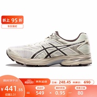 亚瑟士ASICS缓冲跑步鞋男鞋透气运动鞋网面跑鞋GEL-FLUX 4 白色/棕色 43.5