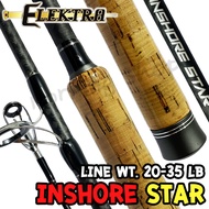 คันหน้าดิน กราไฟท์ Elektra INSHORE STAR PLUS Line wt. 20-35 lb