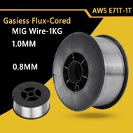 Gasless Stainless Steel MIG Wire E71T-GS - 1kg Flux Core for Self-Shielded Welding Machines